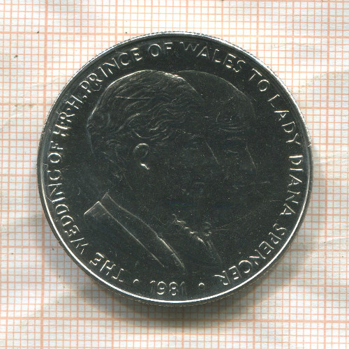 Медаль. Королевская свадьба 1981г