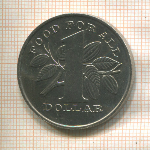 1 доллар. Тринидад и Тобаго. F.A.O. 1979г