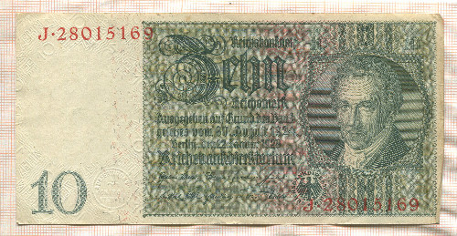 10 марок. Германия 1929г