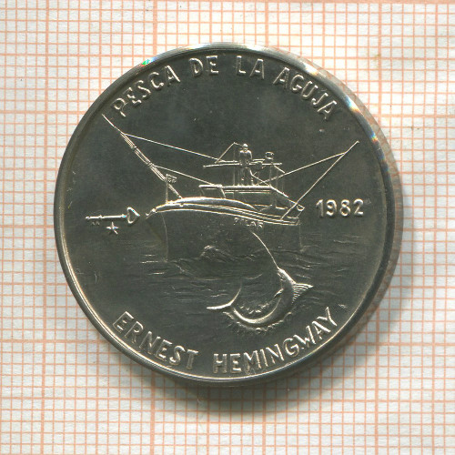 1 песо. Куба 1982г