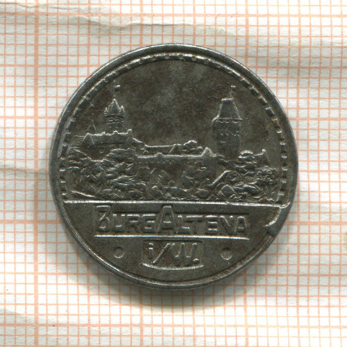 Нотгельд. 50 пфеннигов. Германия. Альтена