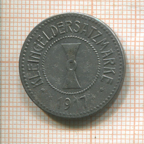 Нотгельд. 50 пфеннигов. Германия. Мюльхаузен