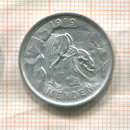 Нотгельд. 50 пфеннигов. Германия. Менден