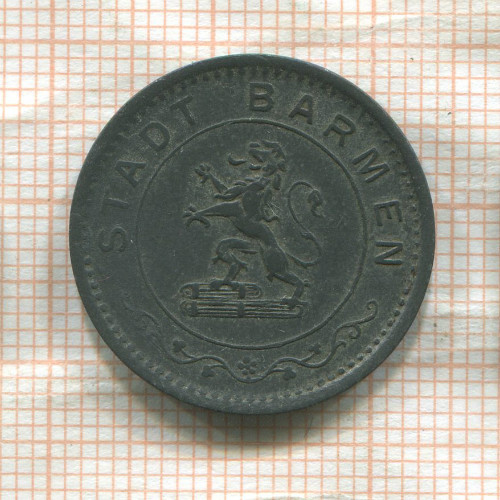 Нотгельд. 50 пфеннигов. Германия. Бармен