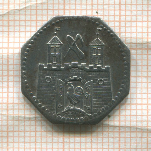 Нотгельд. 5 пфеннигов. Германия. Зуль