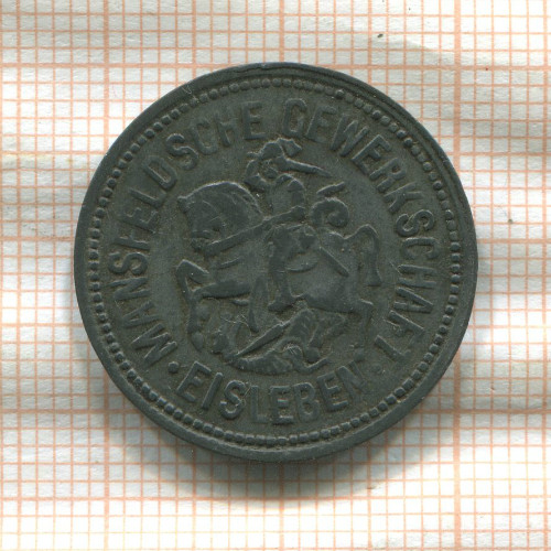 Нотгельд. 10 пфеннигов. Германия. Айслебен