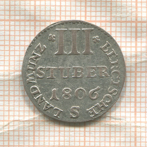 3 штубера. Берг 1806г