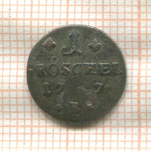 1 грошел. Бранденбург-Пруссия 1797г