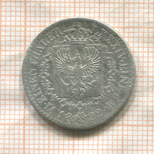 1/6 талера. Пруссия 1822г