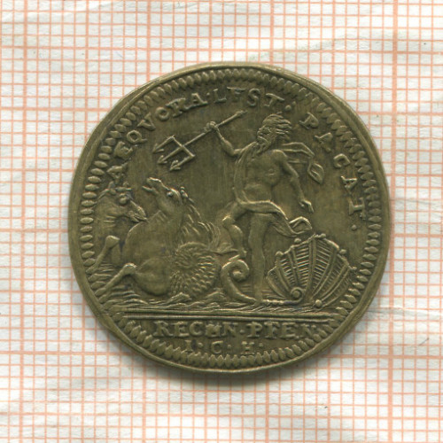 Rechenpfennig. (Счетный жетон). Германия. Нюрнберг 17-18 вв.