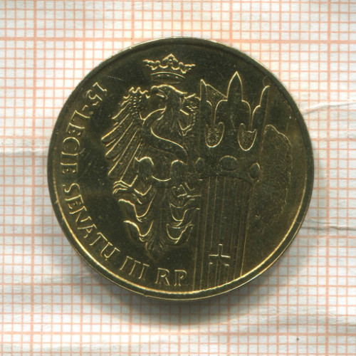 2 злотых. Польша 2004г