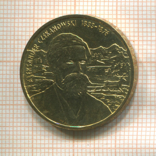 2 злотых. Польша 2004г