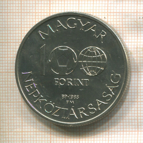 100 форинтов. Венгрия 1986г