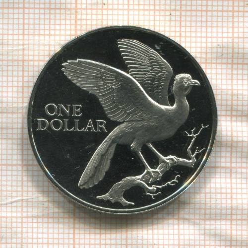 1 доллар. Тринидад и Тобаго 1975г
