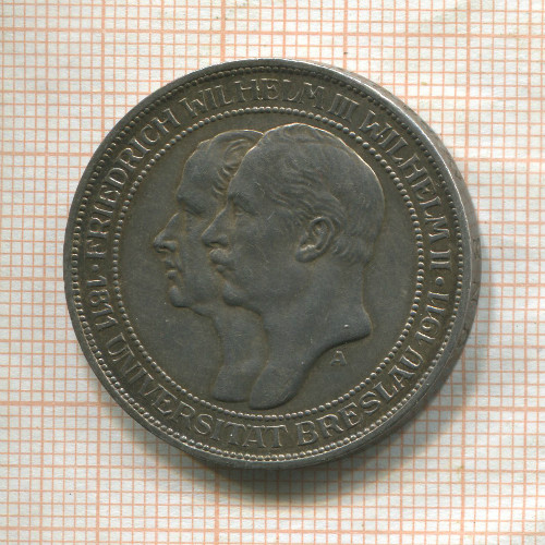 3 марки. Пруссия 1911г