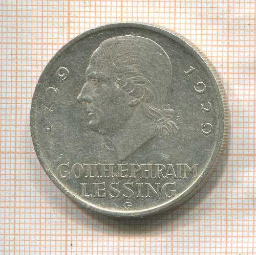 5 марок. Германия 1929г