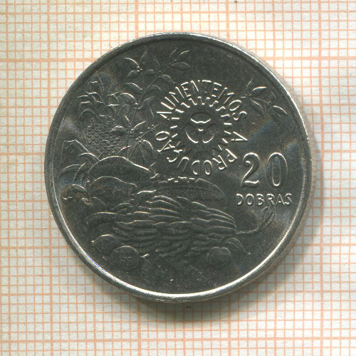 20 добра. Сан-Томе и Принсипи. F.A.O. 1977г