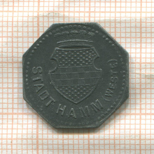 Нотгельд. 10 пфеннигов. Германия. Хамм