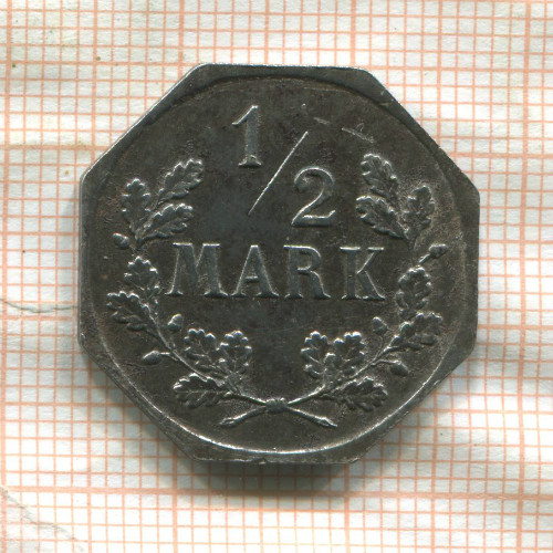 Нотгельд. 1/2 марки. Германия. Фройденштадт