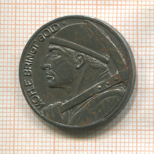 Нотгельд. 1/2 марки. Германия. Дюрен
