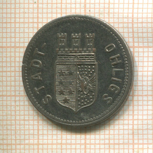 Нотгельд. 50 пфеннигов. Германия. Олигс