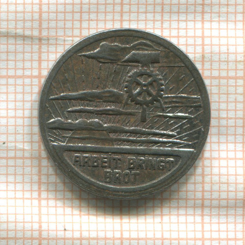 Нотгельд. 10 пфеннигов. Германия. Франкенталь
