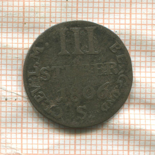 3 штубера. Юлих-Берг 1806г