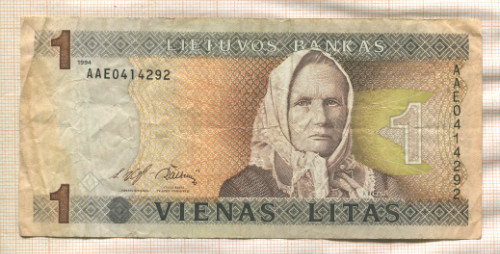1 лит. Литва 1994г