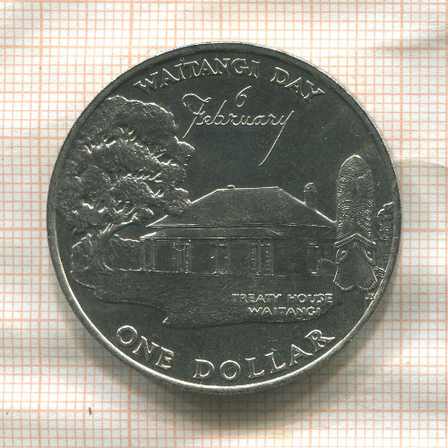 1 доллар. Новая Зеландия 1977г