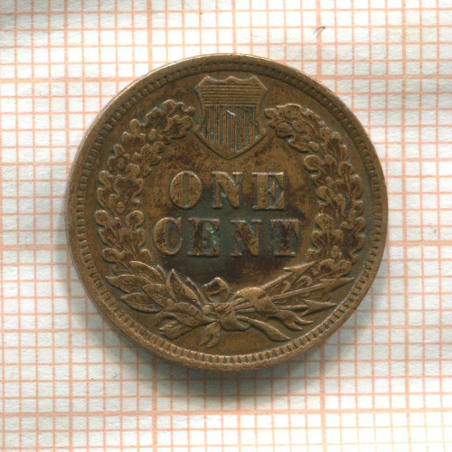 1 цент. США 1906г