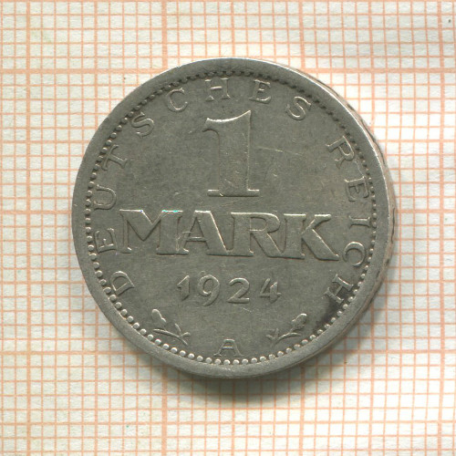 1 марка. Германия 1924г
