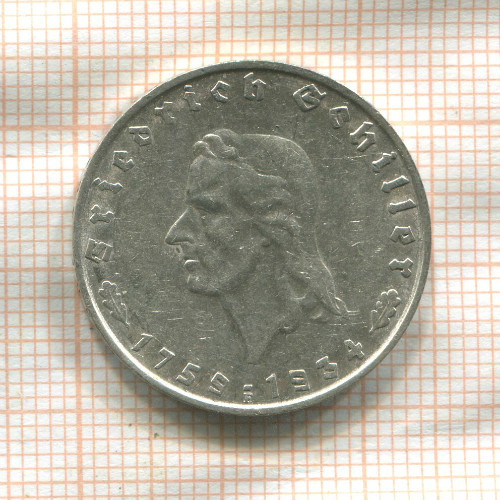 2 марки. Германия 1934г