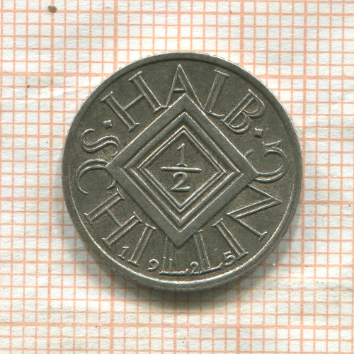 1/2 шиллинга. Австрия 1925г