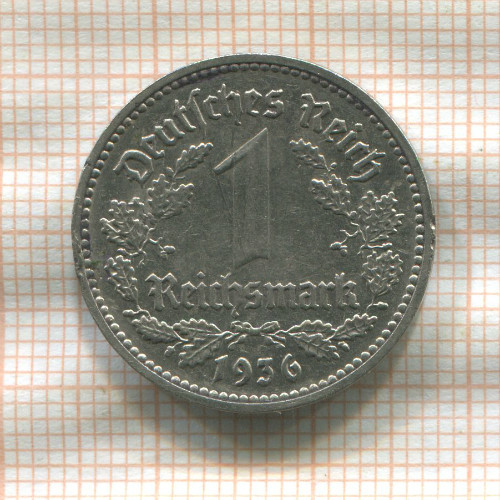 1 марка. Германия 1936г