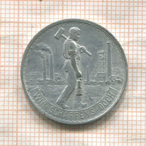 Нотгельд. 50 пфеннигов. Германия. Ваттеншайд