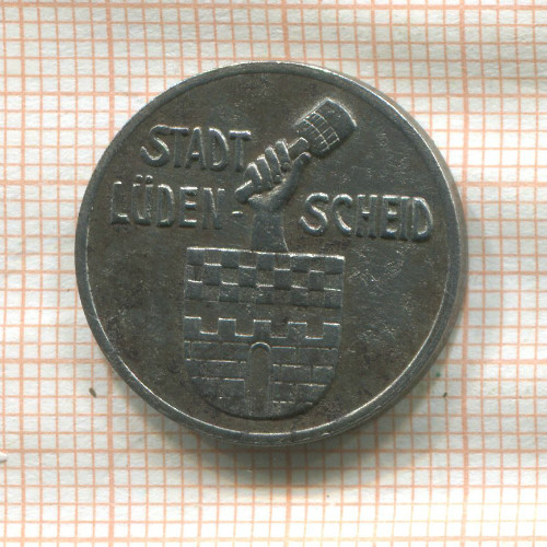 Нотгельд. 10 пфеннигов. Германия. Люденшайд