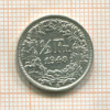1/2 франка. Швейцария 1948г