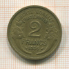 2 франка. Франция 1936г