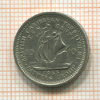 10 центов. Британские Карибы 1965г