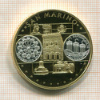 Медаль. Европа. Сан-Марино. ПРУФ
