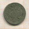 1 флорин. Австрия 1857г
