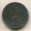 1 пенни. Великобритания 1807г