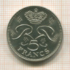 5 франков. Монако 1982г