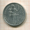 2 франка. Французская Полинезия 1991г