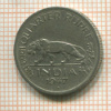 1/4 рупии. Индия 1947г