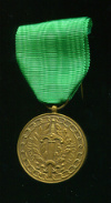 Серебряная медаль "За доблестный труд". Бельгия