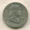 1/2 доллара. США 1951г