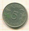 5 франков. Люксембург 1949г
