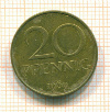 20 пфеннигов. ГДР 1969г