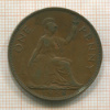 1 пенни. Великобритания 1938г